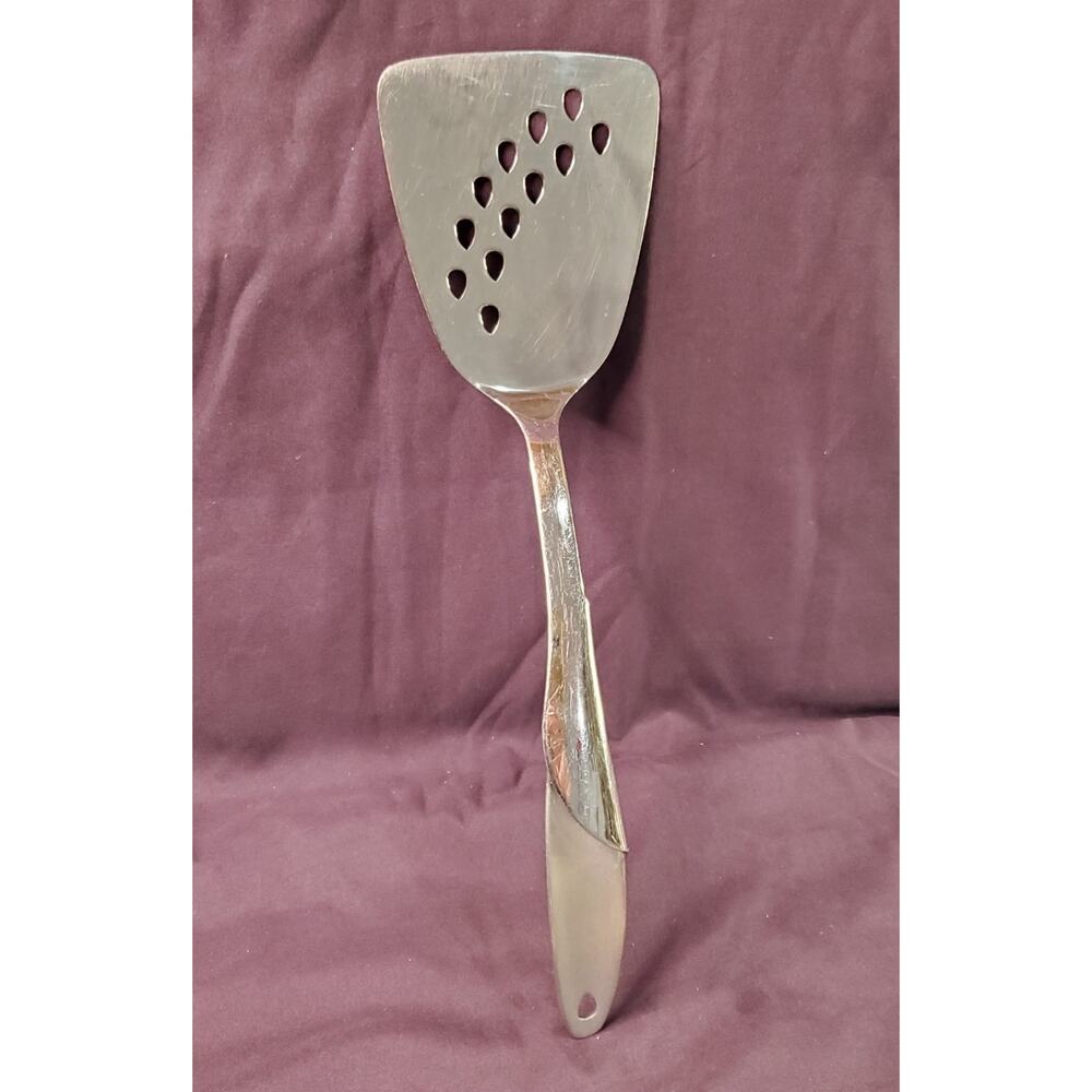 COPCO 18/8 Stainless Steel Slotted Spatula Turner Flipper Utensil Large Vintage